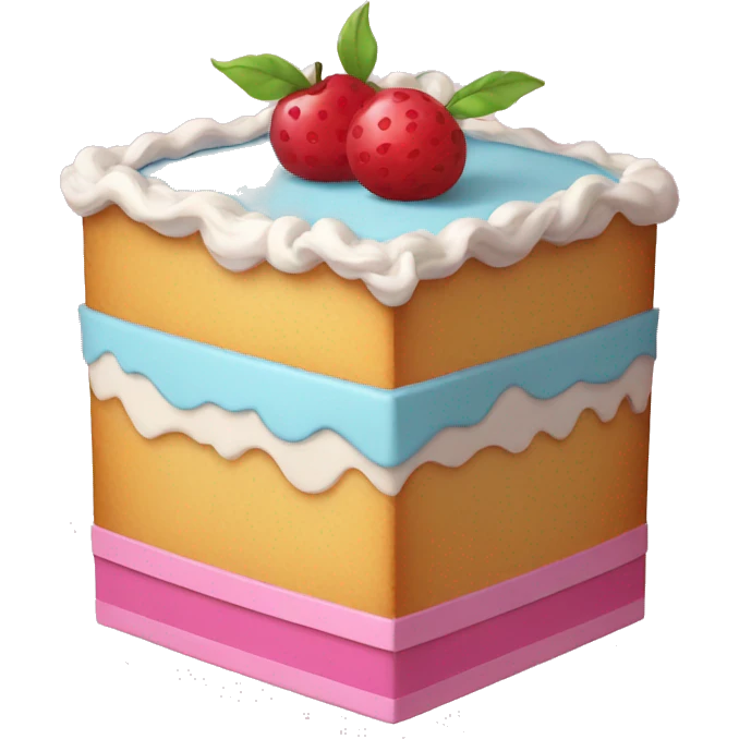 cake box emoji