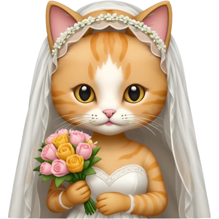 cat bride  emoji