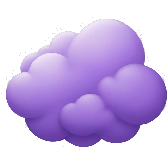 purple clouds emoji