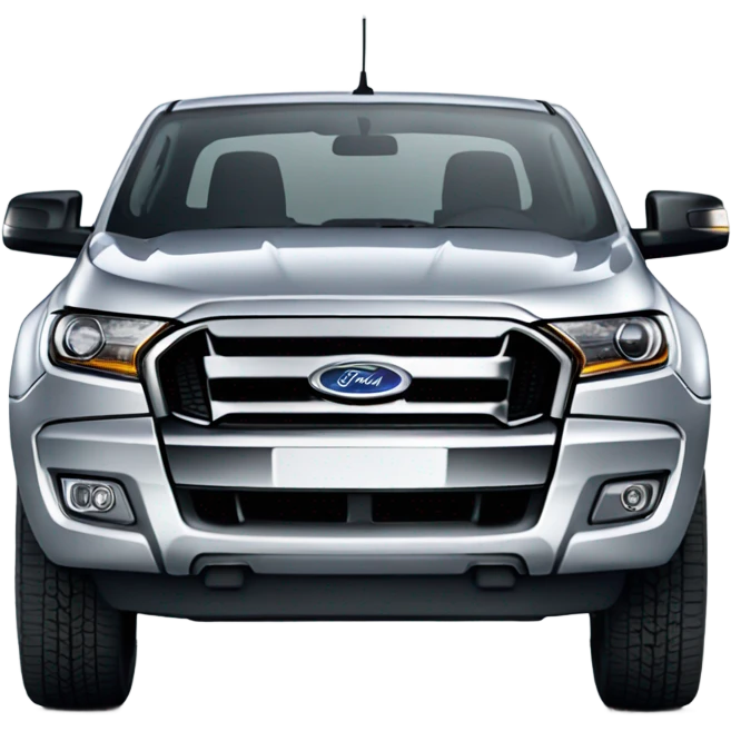 2017 ford ranger silver emoji