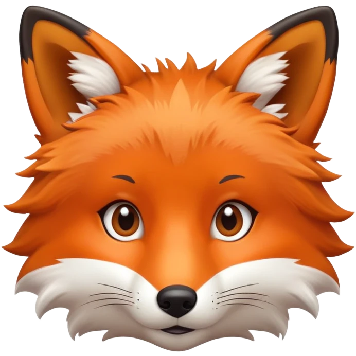 Cute Fox Face emoji