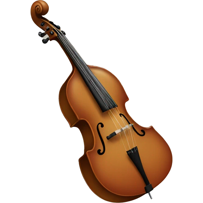 turkey playing upright bass emoji