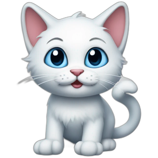 Smurf cat emoji