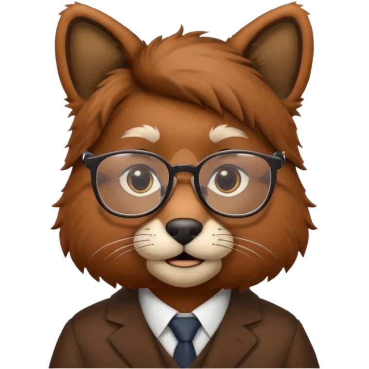 Professor animal emoji