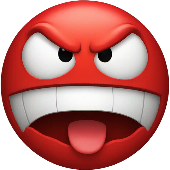 angry smiley red emoji