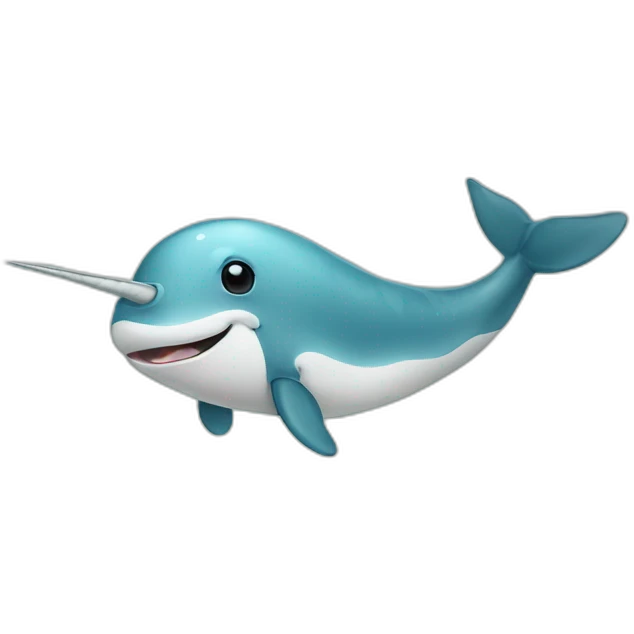 narwhal in sunglasses emoji