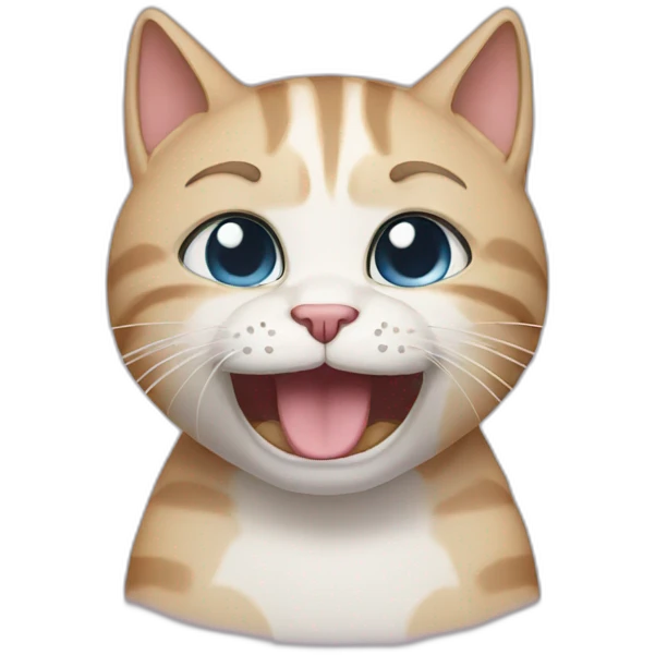 Crying cat emoji