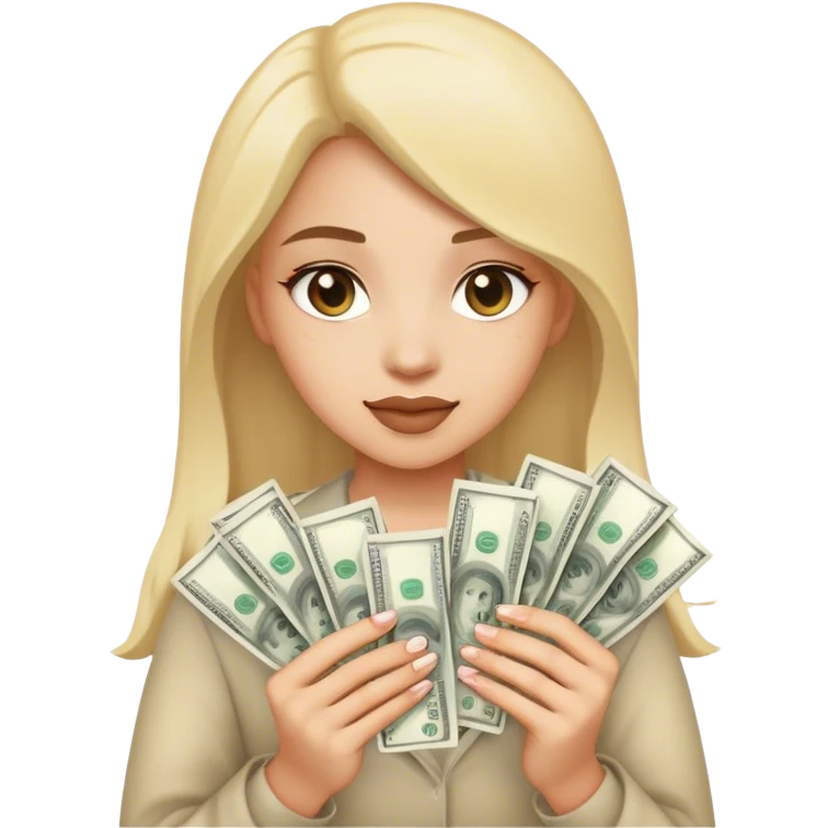 Girlie money emoji