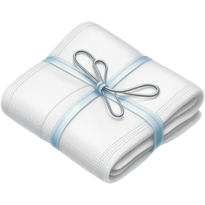 clean surgical gauze emoji