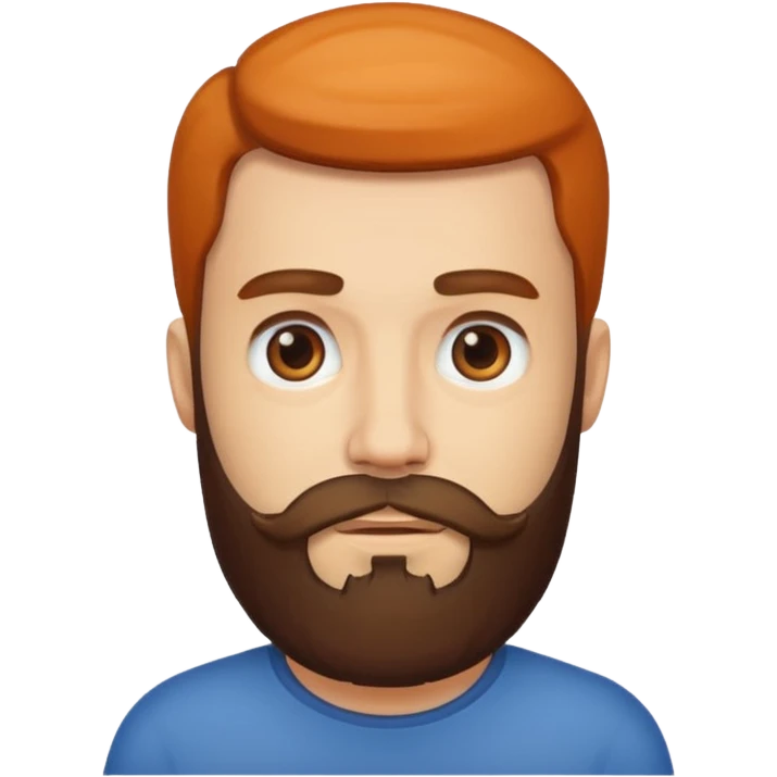 bearded man emoji