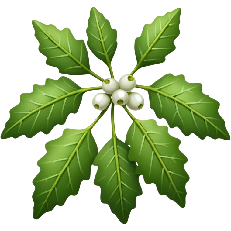 mistletoe emoji