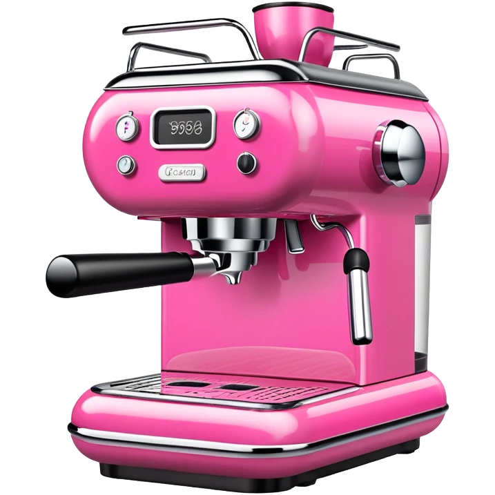 Pink coffee machine  emoji