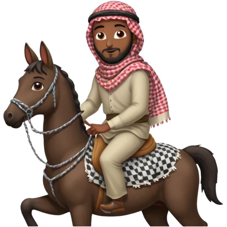 фото араб на осле emoji