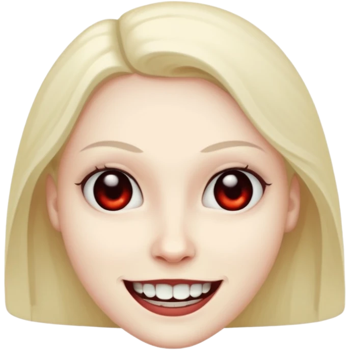 Happy evil emoji