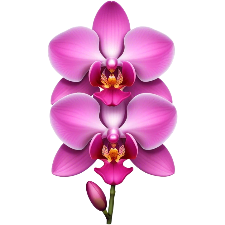 orchid emoji