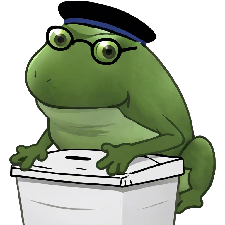 Poo in trash can emoji