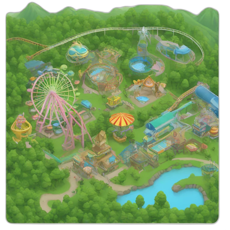 theme park emoji