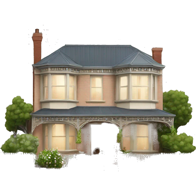 Melbourne Terrace Cottage house emoji