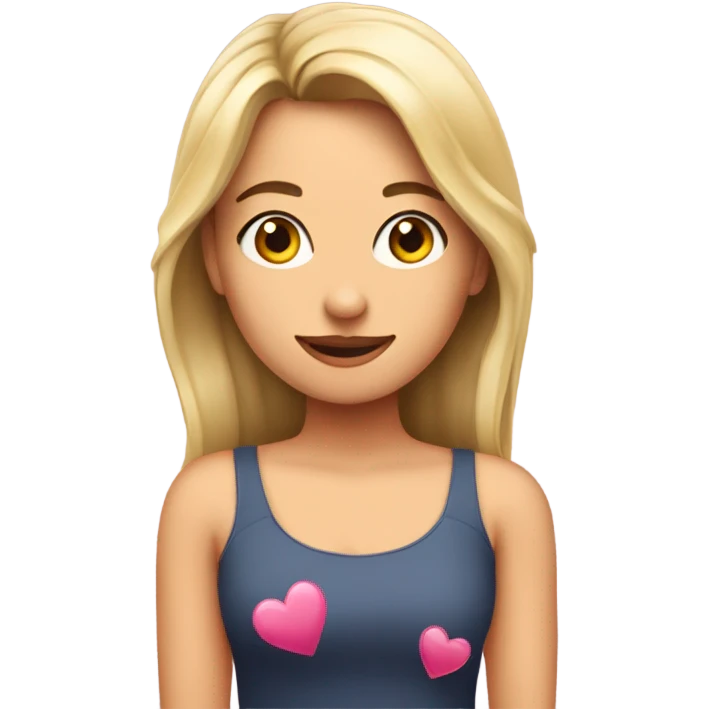 Simona tu emojy with hearts emoji