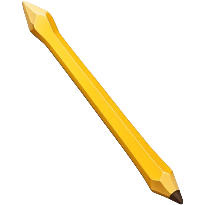jagged yellow stick emoji