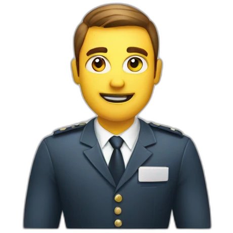Loan officer with a interest rate chart emoji
