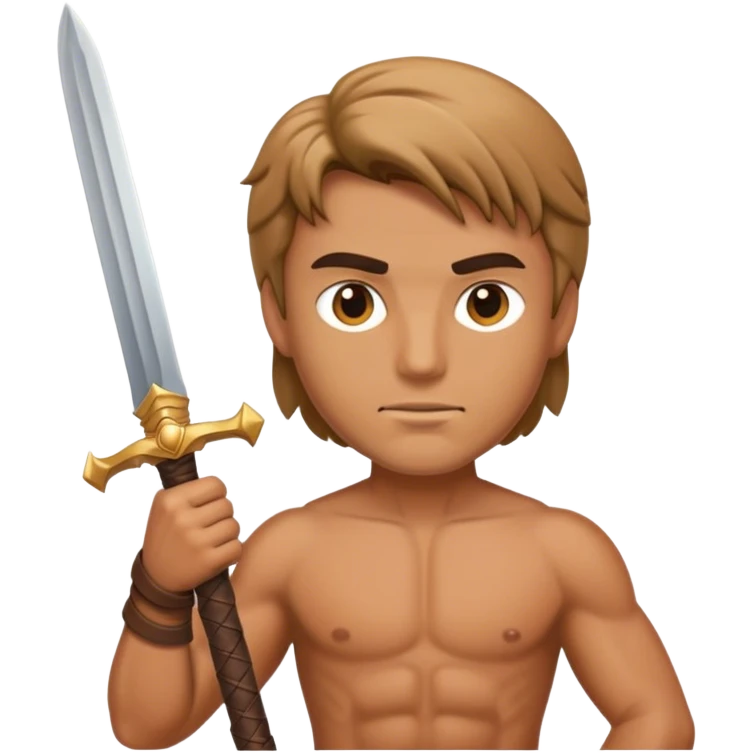 زورو يحمل سيفا emoji