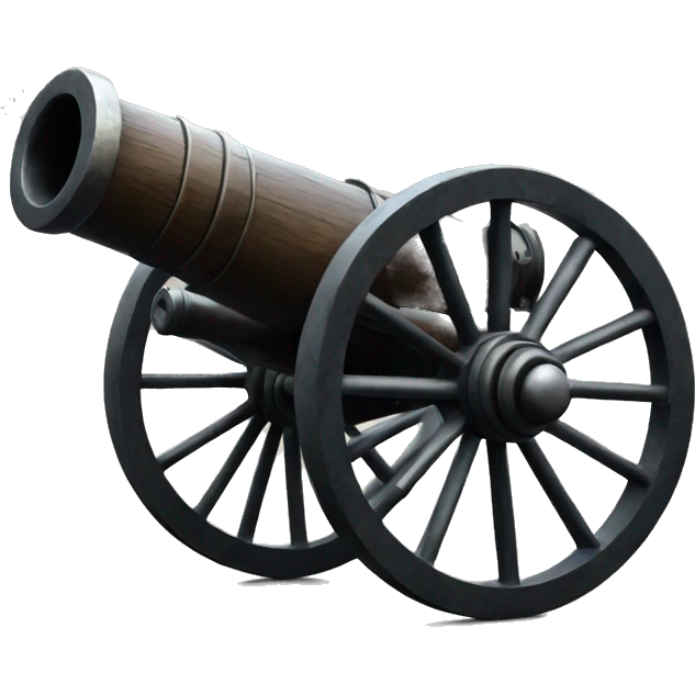 Crimean War cannon emoji