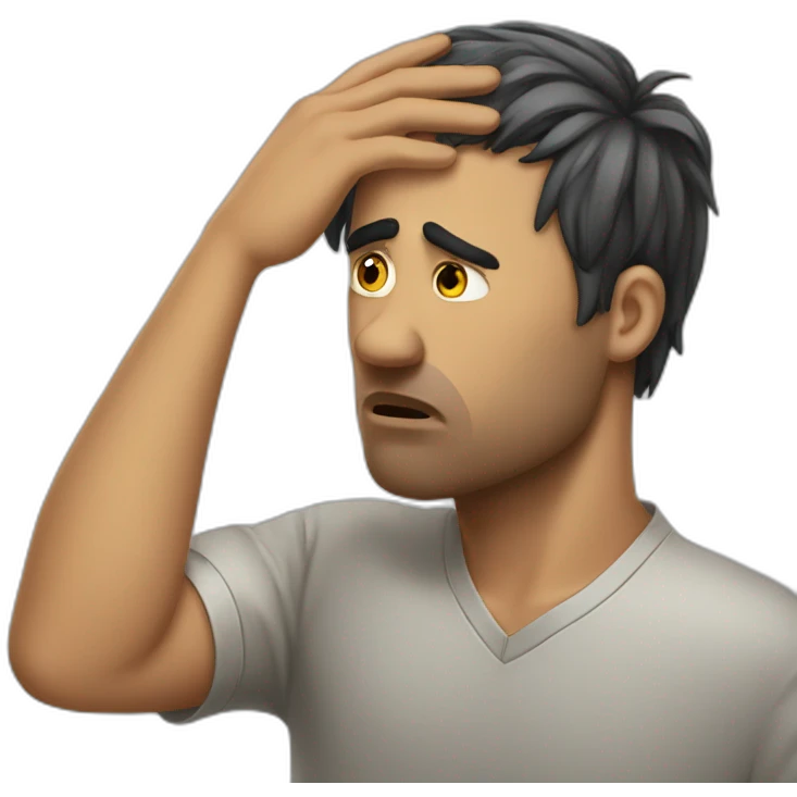 facepalm guy emoji