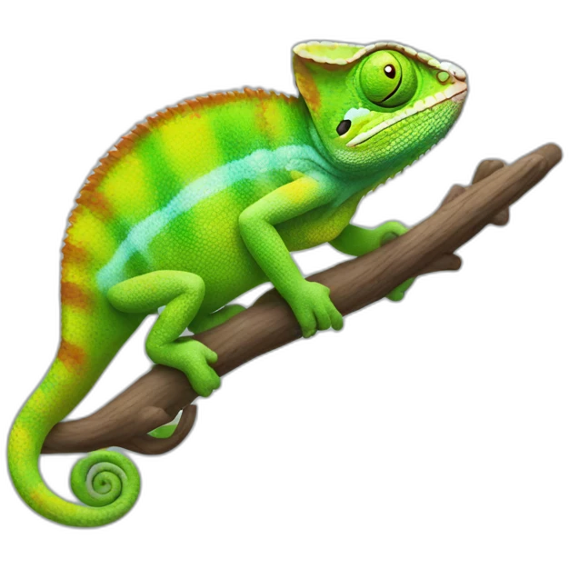 chameleon  emoji