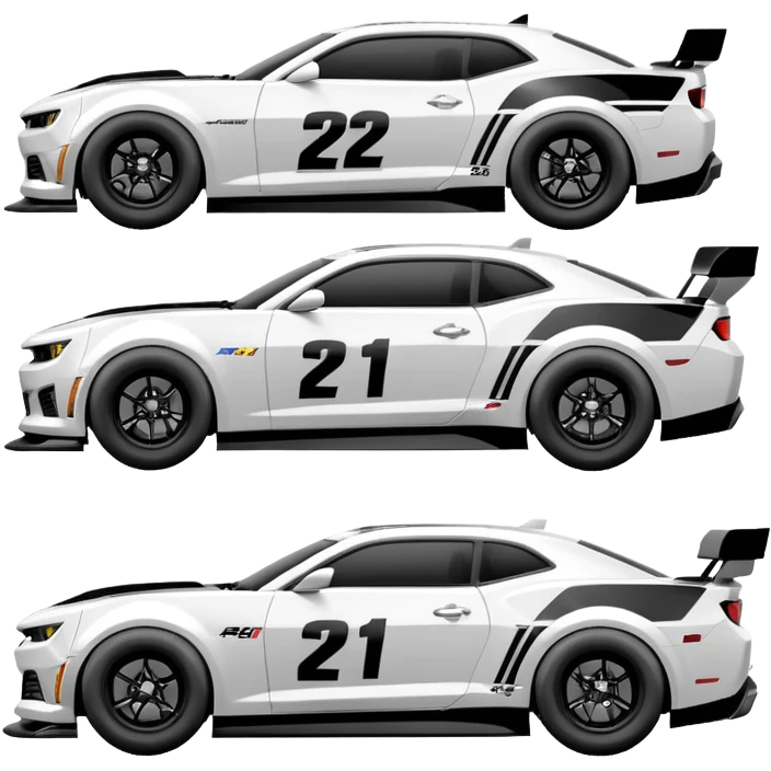 Chevrolet Camaro ZL1 NASCAR best view emoji