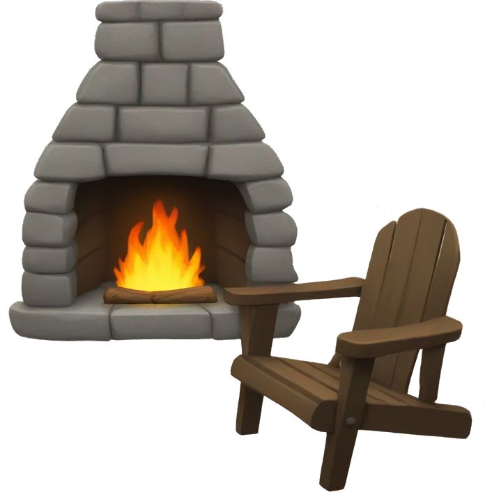 camp fireplace emoji