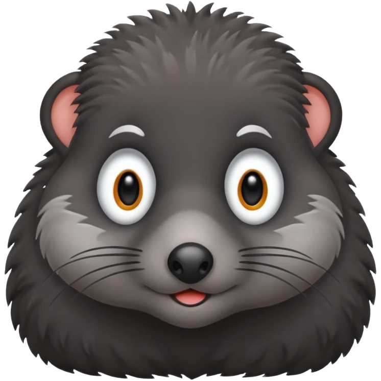 mole the animal emoji