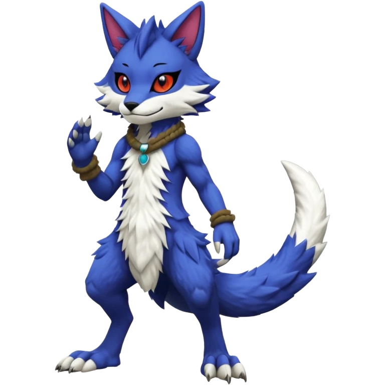 Cool cute Kemonomimi Nekomimi Japanese Anime Kemono Furry Style Vernid-Protogen-Sergal-Fursuit-furry-fursona emoji
