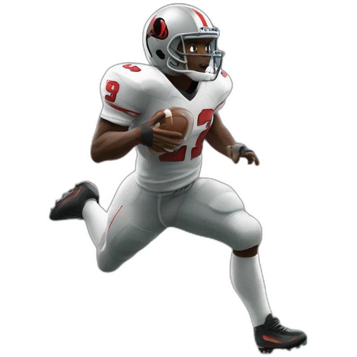 Mickael Jordan play football  emoji
