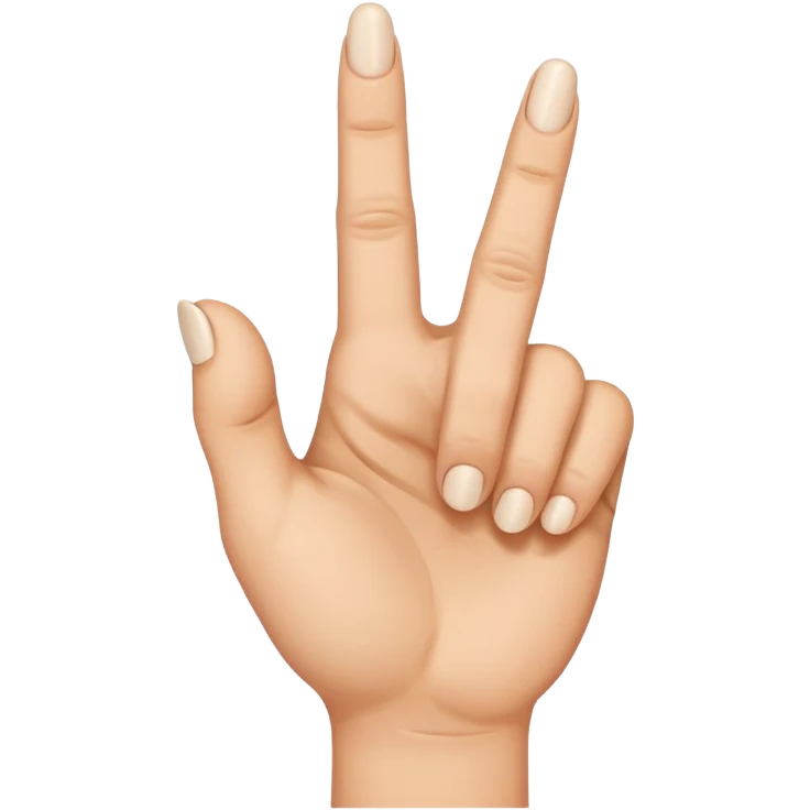 Smiling middle finger emoji