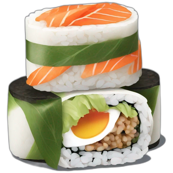 Gimbap  emoji