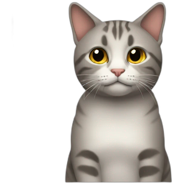 cat shrug emoji
