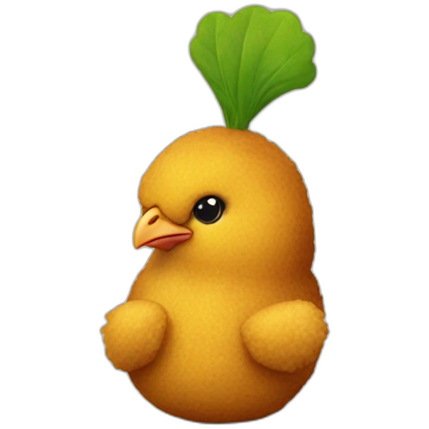 \elves as a chicken nugget emoji