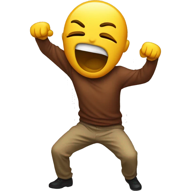 Emoji strangling itself  emoji