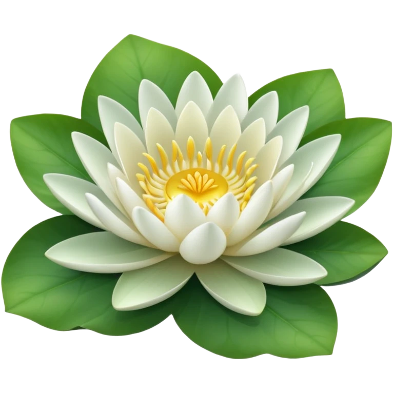 Water lillie emoji