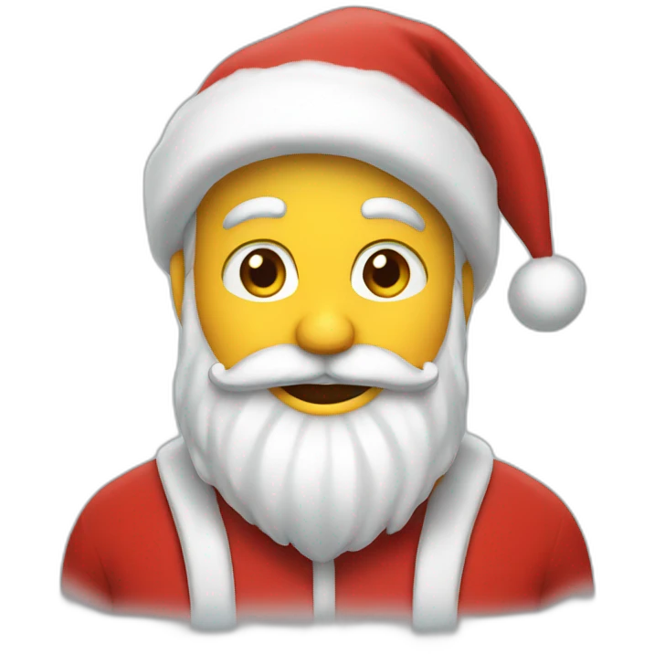 Santa emoji