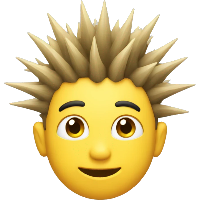 Spiky emoji