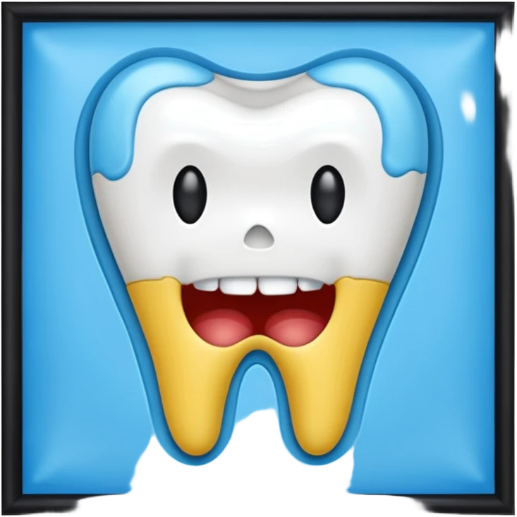 Aislamiento absoluto dental emoji