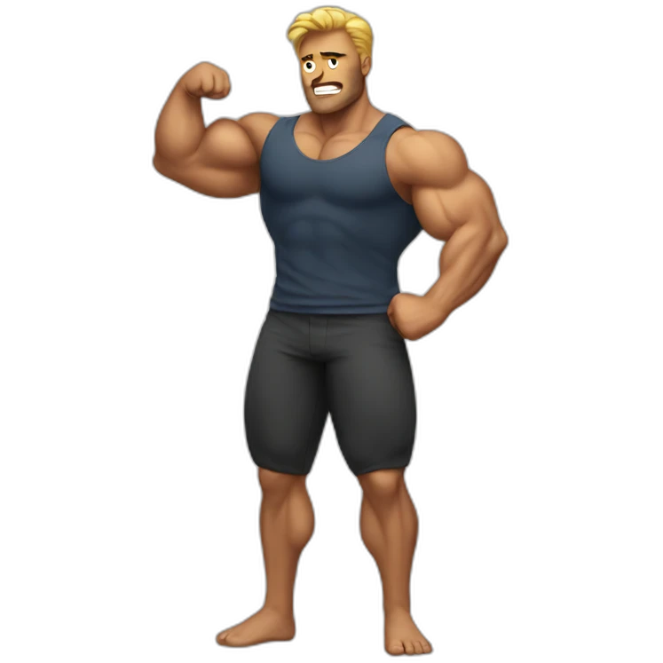 biggest muscular emoji