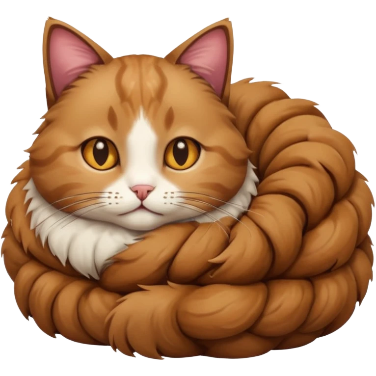 Kot jako bułka emoji
