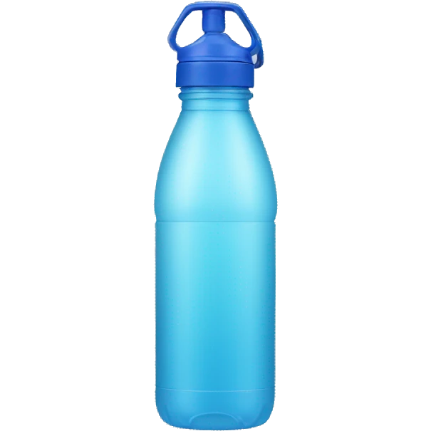 Water bottle  emoji
