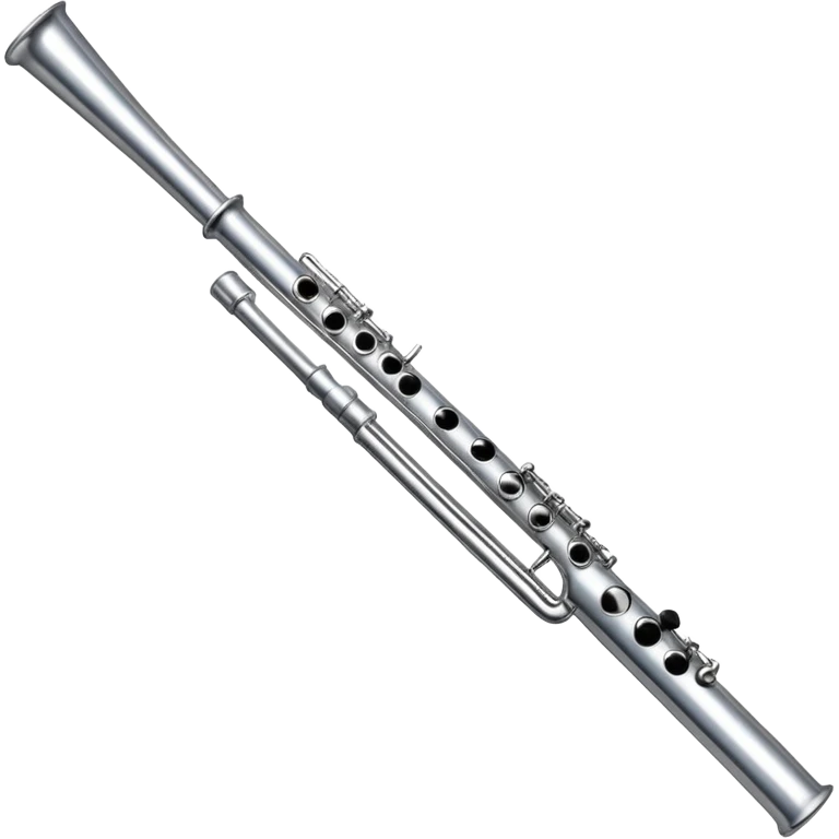 Silver C Flute emoji