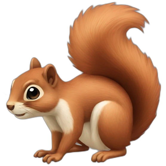 squirrel furry emoji