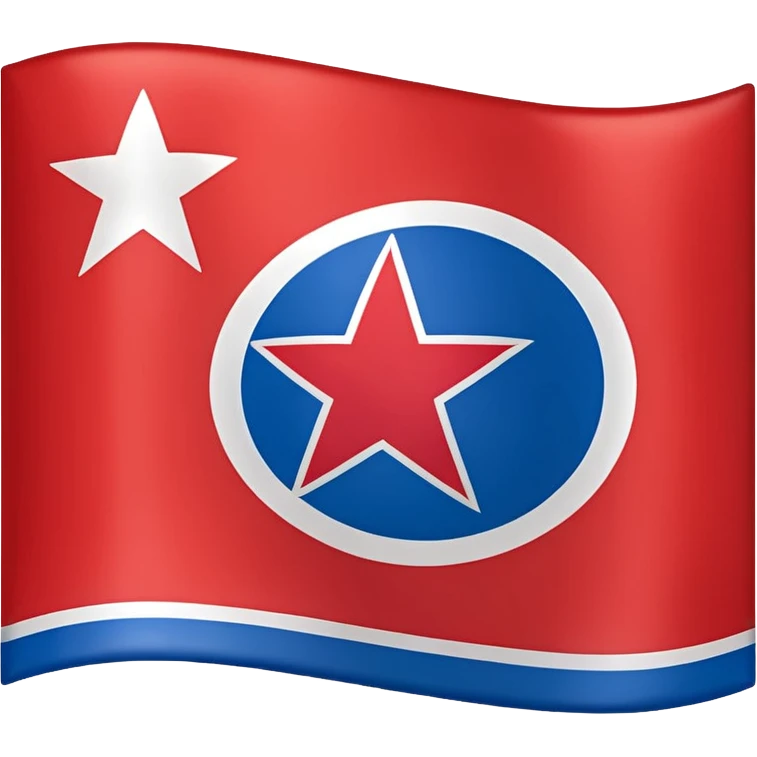 Flag of North Korea emoji