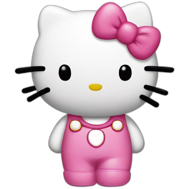 Hello kitty debout emoji